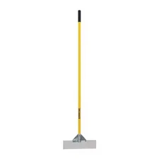MIDWEST RAKE 78916 Scraper,16" SS Blade,66" Alum Handle