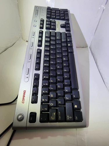 Vintage Compaq 5187-5023 PS/2 Multimedia Keyboard - Great condition - Tested - Picture 8 of 12