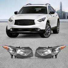For 09-17 Infiniti Fx35 Fx37 Fx50 Qx70 Xenonhid Headlamps Leftright Headlights