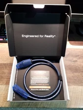 Wireworld Stratus 10 Shielded Mini Power Cord, 1m.