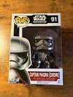 Funko Pop!Captain Phasma Chrome #91 Star Wars Smuggler’s Bounty Vinyl Figure