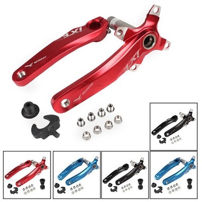 IXF Aluminium Fahrradkurbelgarnitur 170mm 104mm BCD MTB Bike BB Innenlager