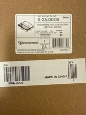 EDWARDS EST SIGA-DDOS OPTICAL DUCT SMOKE DETECTOR - BRAND NEW - 2 AVAILABLE
