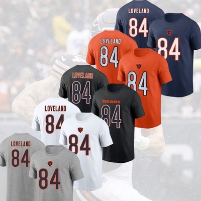 HOT NEW! Colston Loveland #84 Chicago Team Name & Number Player Gifts For Fans