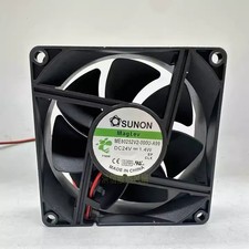 1 PCS SUNON Fan ME80252V2-000U-A99 DC24V 1.4W 8025 80*25MM 2 wire cooling fan