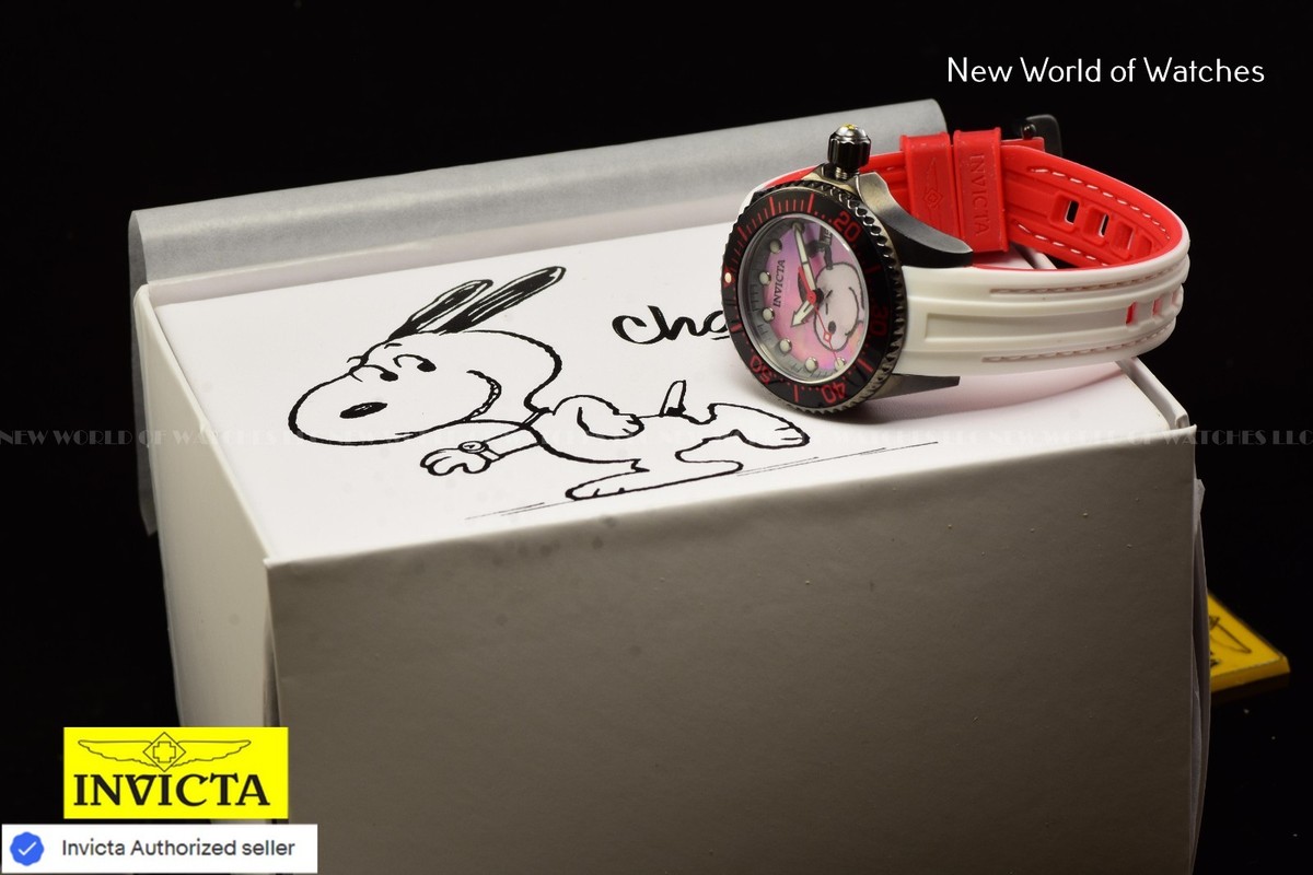 EXTREME RARE Invicta Snoopy Limited Ed. #28/3000 AUTOMATIC Watch w