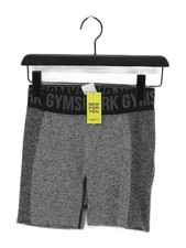 Gymshark Women's Sports Bottoms S Grey Polyamide