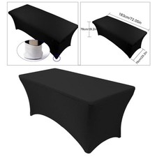 Nappe en Spandex pour la maison Table rectangulaire ajusté Stretch Table