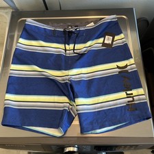 NWT Men's Size 36 HURLEY Board Shorts Swimsuit Length 20
