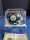 Pittsburgh Steelers Joey Porter Sr. #55 Signed Riddell Mini Helmet with COA