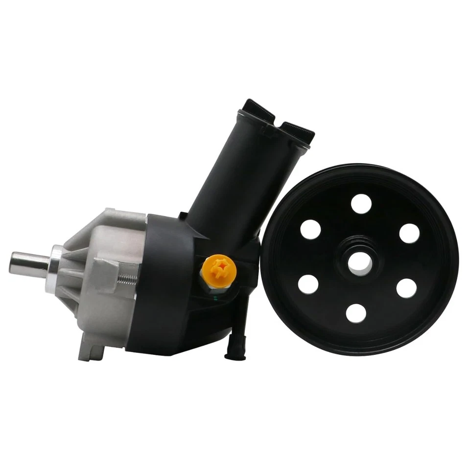 Bomba de dirección asistida con polea y depósito para Ford Bronco F-150 1990-1997 20-7272 Foto 3 de 4