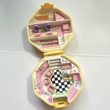 Bluebird Polly Pocket Vintage 1990 Hair Salon Compact Only Yellow