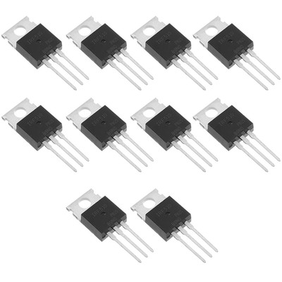 10Pcs IRF510PBF IRF510 510 N Channel Power MOSFET Transistor,5.6 A/100 V TO-220