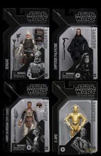 Star Wars Black Series Archive Action Figure Wave 4 Lando C-3PO Emperor Dengar