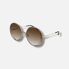 Chloe CH0037S Women's Gold Chlo Round Sunglasses 61-22-140