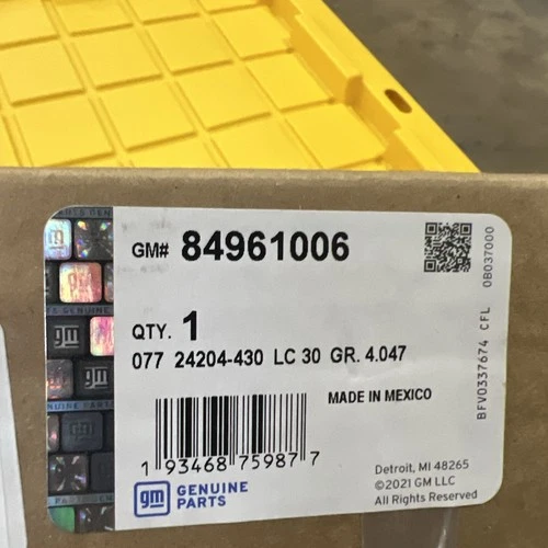 84961006 Genuine GM Express Van 3500 Auto Trans Range Selector Lever Cable 17-22