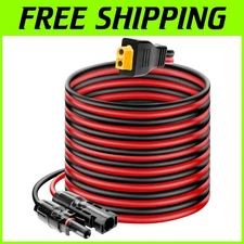 10AWG Solar to XT60 Cable 50FT for Solar Generator