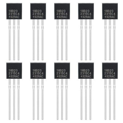 Ds18b20 Temperature Sensor Digital Thermometer 55c To 125c pack Of 10pcs