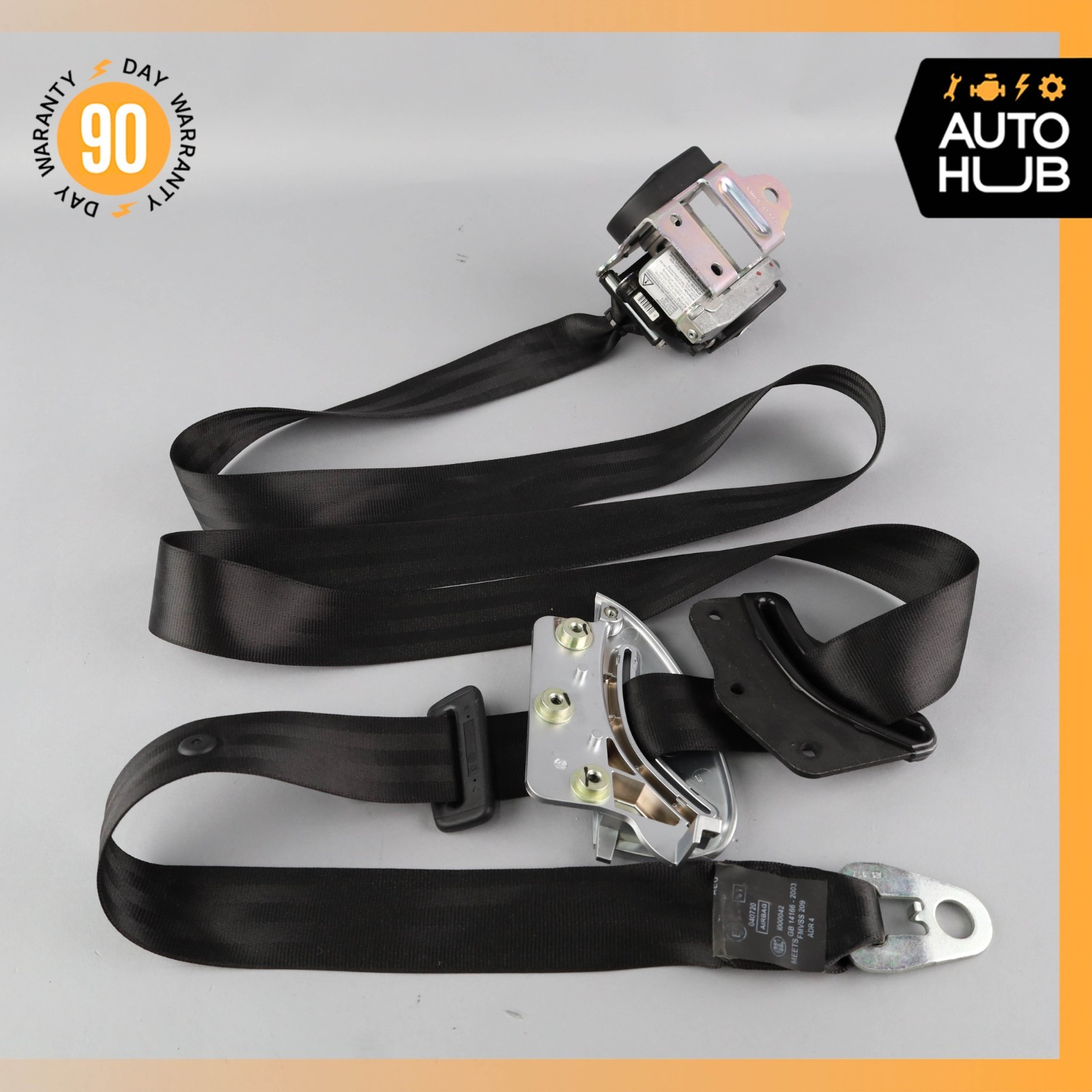 07-11 Bentley Continental GTC Speed Front Right Passenger Side Seat Belt OEM 19k