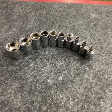 Craftsman 14 Inch Drive Max Axess Sae Socket Set 10 Pieces 532 - 916 Craftsman 14 Inch Drive Max Axess Sae Socket Set 10 Pieces 532 - 916
