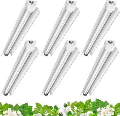Grow Lights for Indoor Plants, 3FT 5000K Daylight White Full Spectrum Plant Ligh