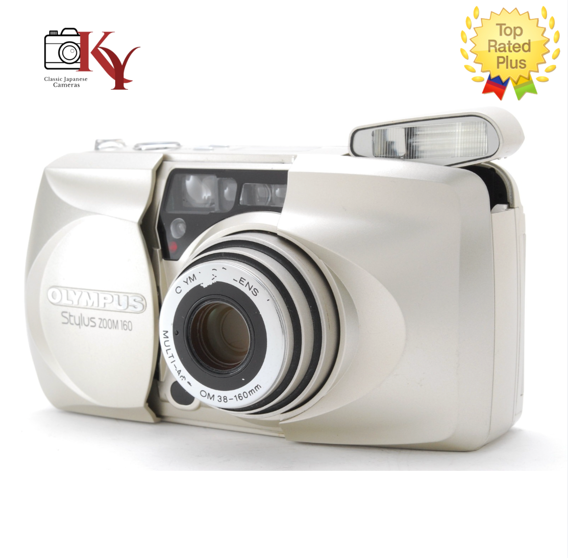 ⏯️ [NEAR MINT] Olympus Stylus Zoom 160 35mm Point & Shoot Film Camera From JAPAN