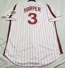 Majestic AUTHENTIC 48 XL, PHILADELPHIA PHILLIES BRYCE HARPER, COOL BASE JERSEY
