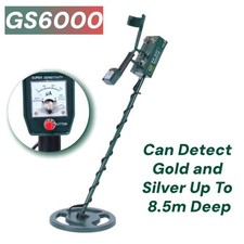 GS6000 Underground Metal Detector Can Detect Gold and Silver Up To 8.5m Deep New