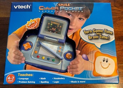   VTech V.Smile Cyber Pocket Learning System flip-up LCD screen Learn On The Go