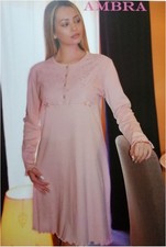 Little Secrets Long Sleeve Nightgown Women Warm Cotton Art. Amber