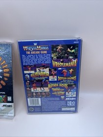 UNTESTED - WWF WrestleMania: The Arcade Game (Sega Saturn, 1995) Complete w/ Reg