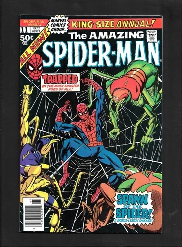 Amazing Spider-Man Annual #11 (1977): 1st Appearance Spider-Squad! Marvel! VF!