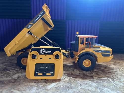 Double E A40G E591-003 RC Articulated Hauler Dump Truck 1:20 Model Toy USA Stock - Picture 2 of 6