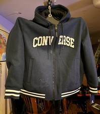 NWT Converse Chuck Taylor SzXXL Navy Varsity Jacket Heavy  200 Retail 