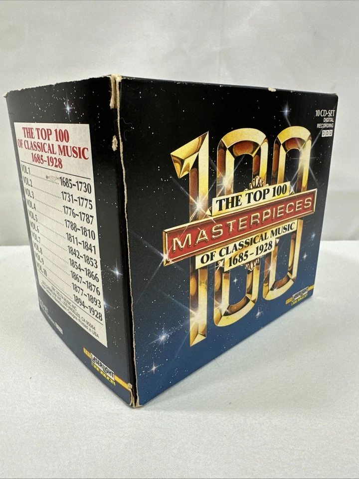 The Top 100 Masterpieces of Classical Music (CDs 10 Discs) 1685-1928 - CD’s NEW - Image 3 of 4