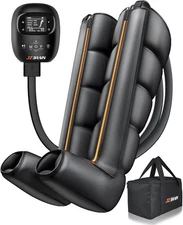 JZBRAIN Sequential Advanced Air Compression System Massager, 6 Modes, 8 Levels