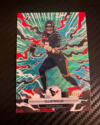 Topps 2025 resurgence CJ Stroud Houston Texans RC Serial Numbered 184/250 #38