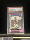 2024 Panini Donruss Caleb Williams #327 Optic Preview Pink PSA 10