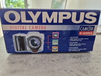 Olympus CAMEDIA C-2500L Bridgekamera 2,5MP 3x Zoom Silber/Schwarz OVP