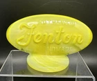 Fenton Gift Shop Dandelion Dealer Logo🌟GLOW🌟READ