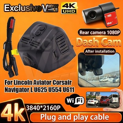 Wifi DVR Dash Cam Camera For Lincoln Aviator Corsair Navigator L U625 U554 U611
