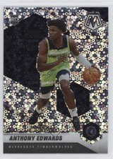 2020 Panini Mosaic Variation Fast Break Silver Prizm Anthony Edwards Rookie RC