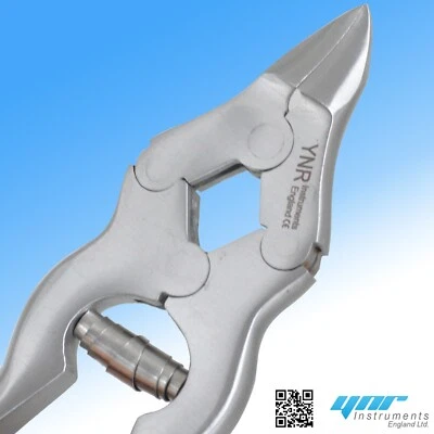 YNR Chiropody TOE NAIL CLIPPERS For Thick Nails - Podiatry Heavy Duty NAIL CUTTERS