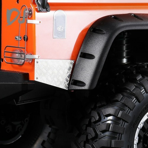 Rückseite Metall Rutschplatte passend für 1/10 RC Crawler Auto Defender Traxxas Trx4 Auto - Bild 9 von 11