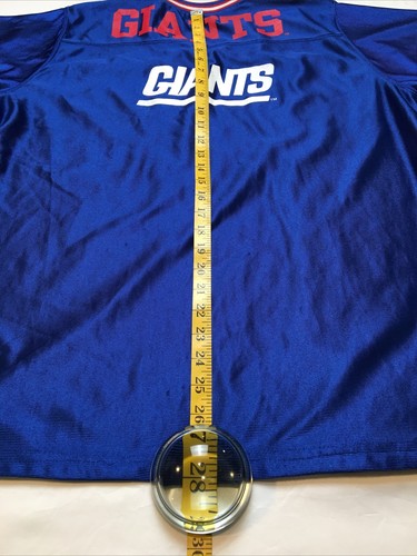 Camiseta reversible vintage de los New York Giants Mighty Mac años 90 NFL para hombre mediana - Imagen 5 de 9