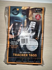 Smart Gear Key Finder Black Grey 2 piece Set Wireless