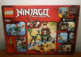LEGO NINJAGO Tiger Widow Island 70604 BRAND NEW Sealed Retired Must See In Box 