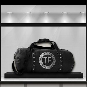 Idee Regalo Natale Ebay.Borsone Personalizzato Uomo Nero Con Nome Iniziali Idea Regalo Natale Ebay