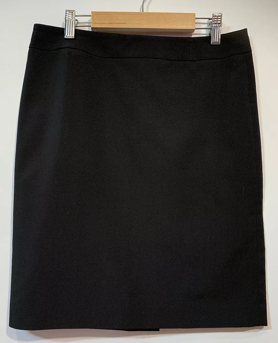 G2000 black pencil ladies formal skirt size s 38