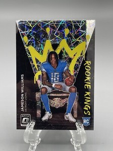 2022 Panini Donruss Optic - Rookie Kings Jameson Williams (RC) SSP